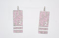Christian Dior Trotter Earrings Pink