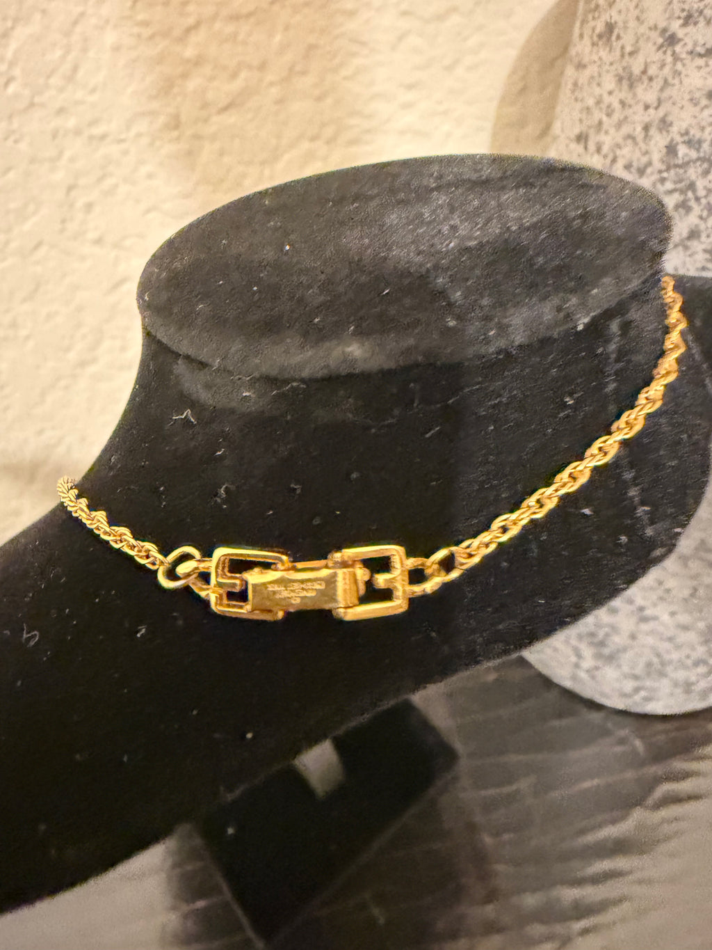 Givenchy Necklace Gold Vintage
