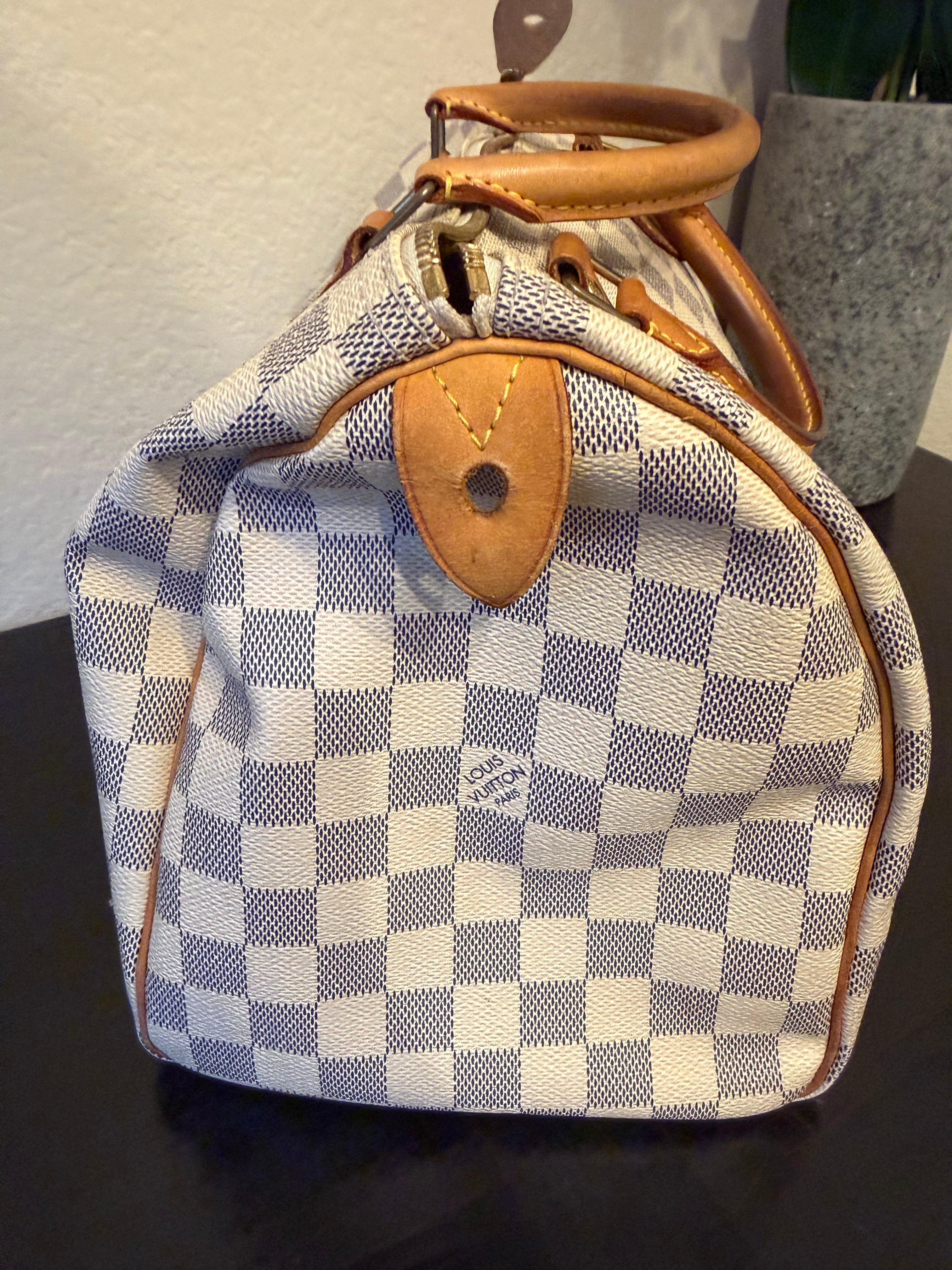 Louis Vuitton Speedy 30 Azur