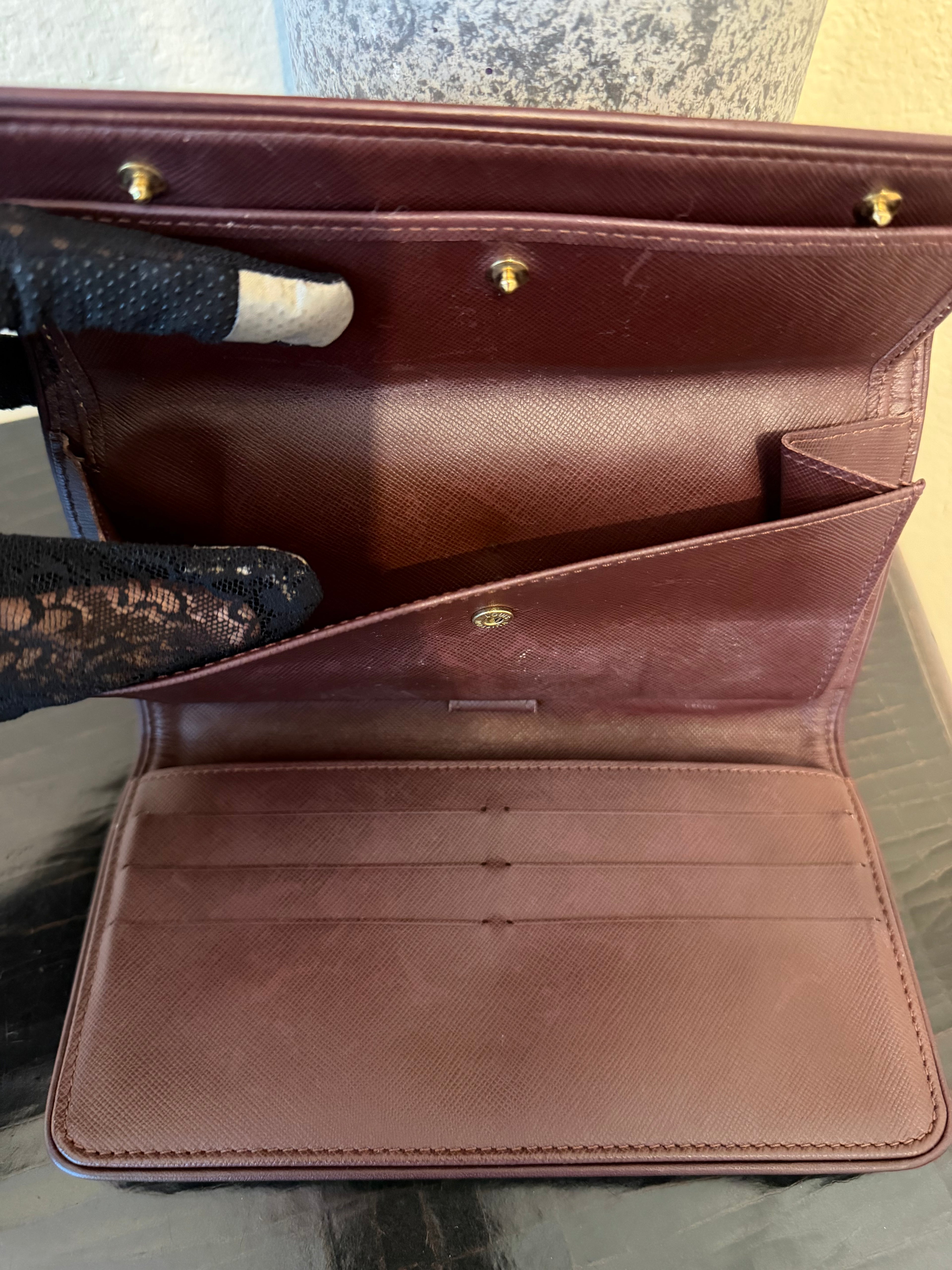 Louis Vuitton Mini Lin Wallet