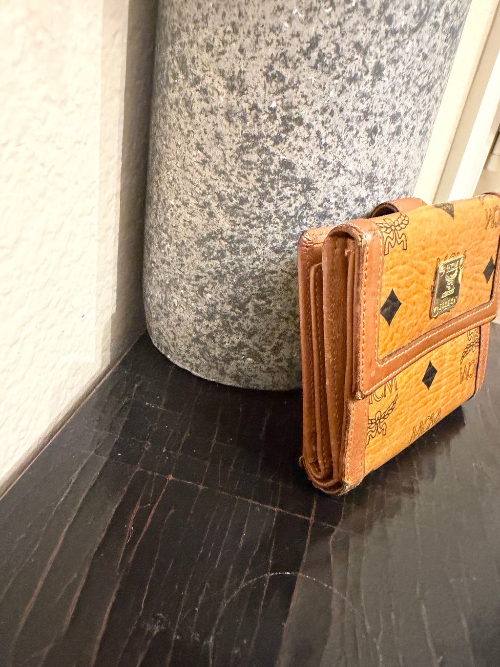 MCM Cognac Wallet