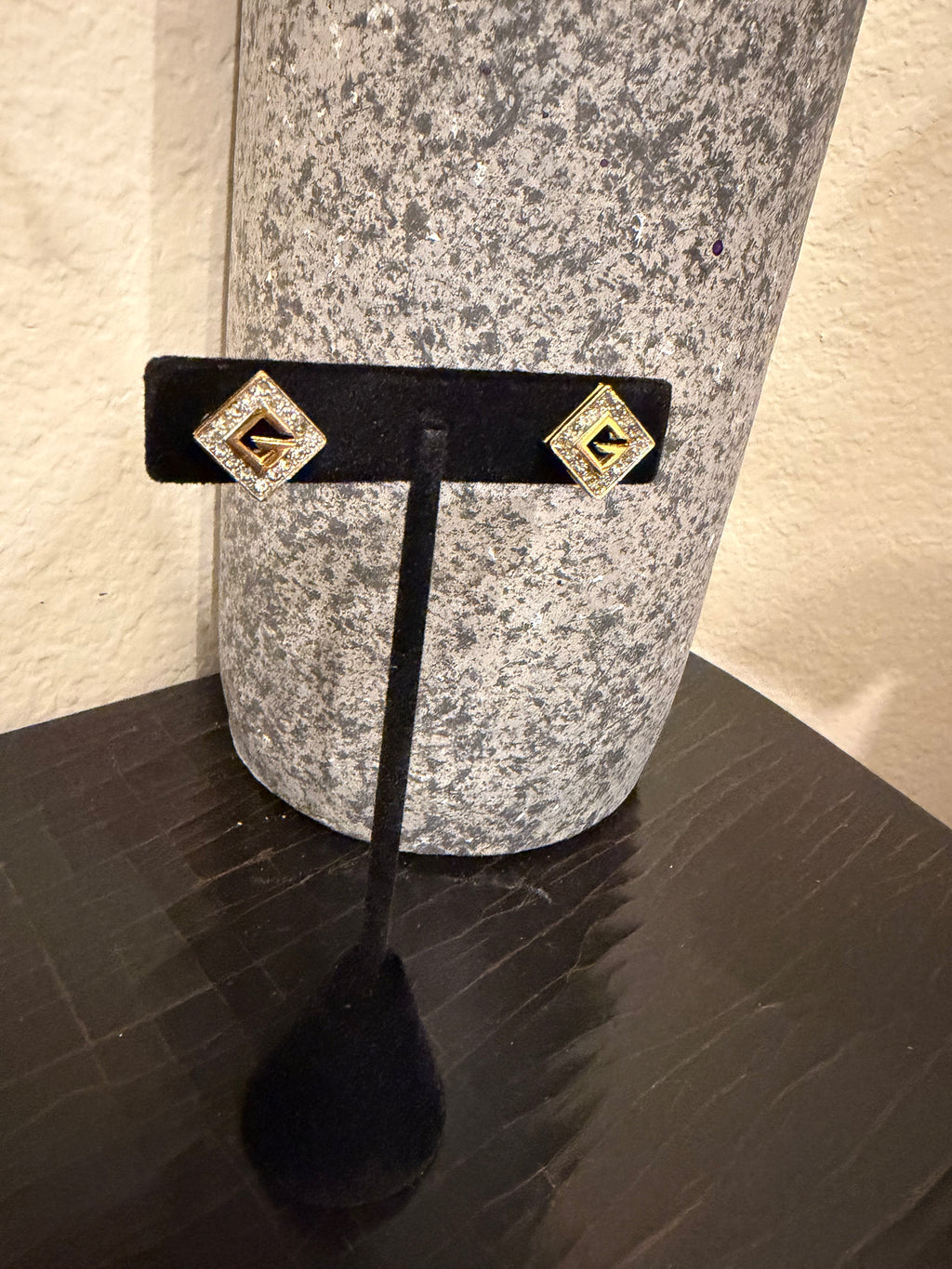 Givenchy G Earrings Vintage
