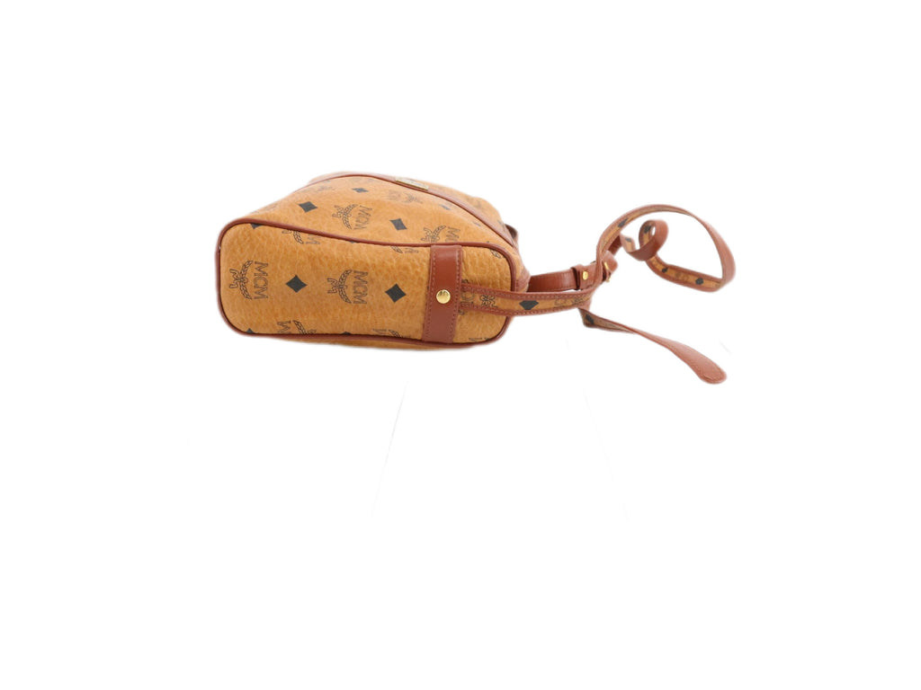 MCM Viestos Cognac Crossbody