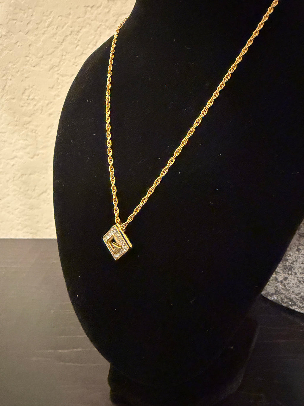 Givenchy Necklace Gold Vintage