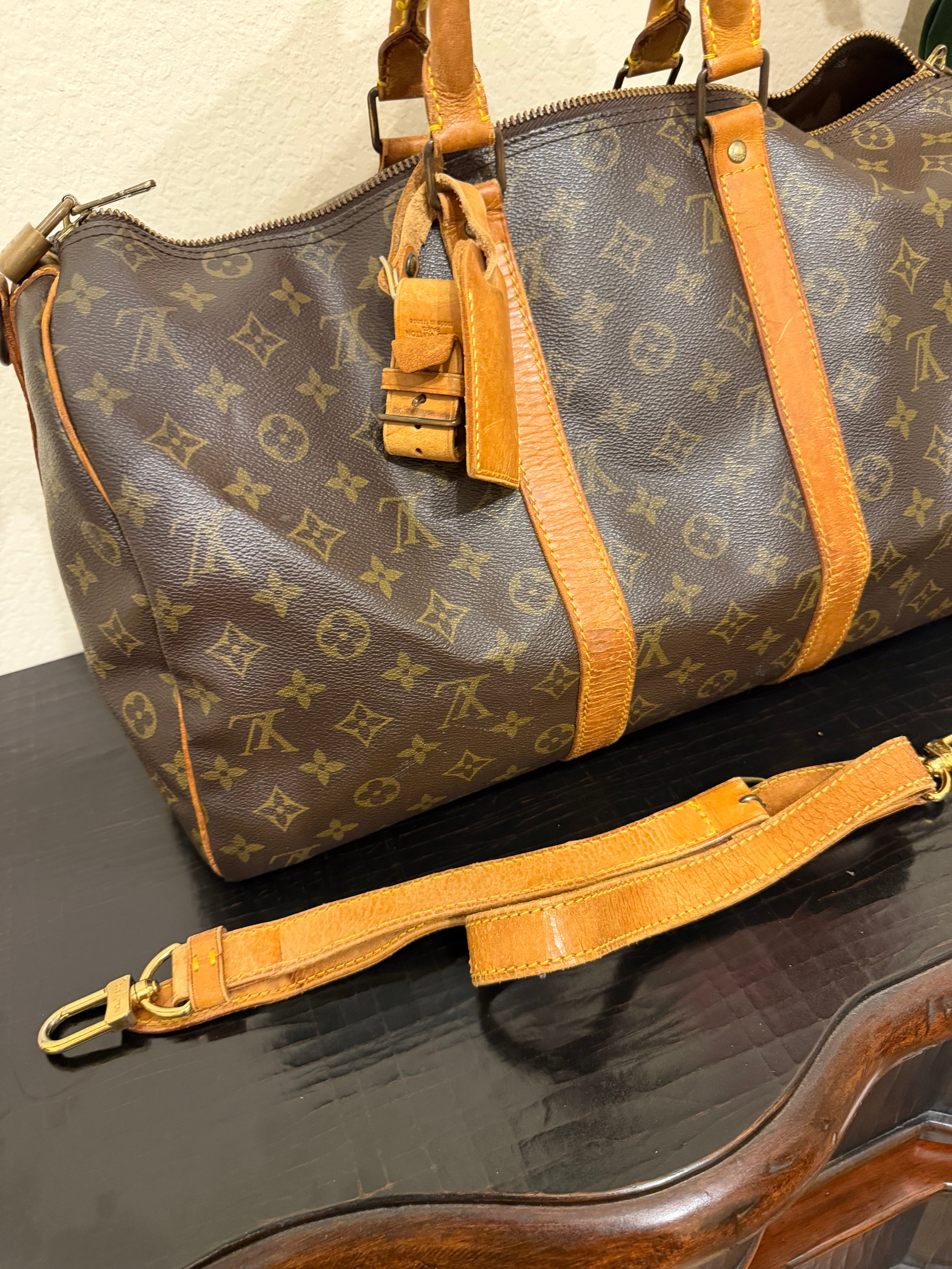 Louis Vuitton Keepall 45 with Strap