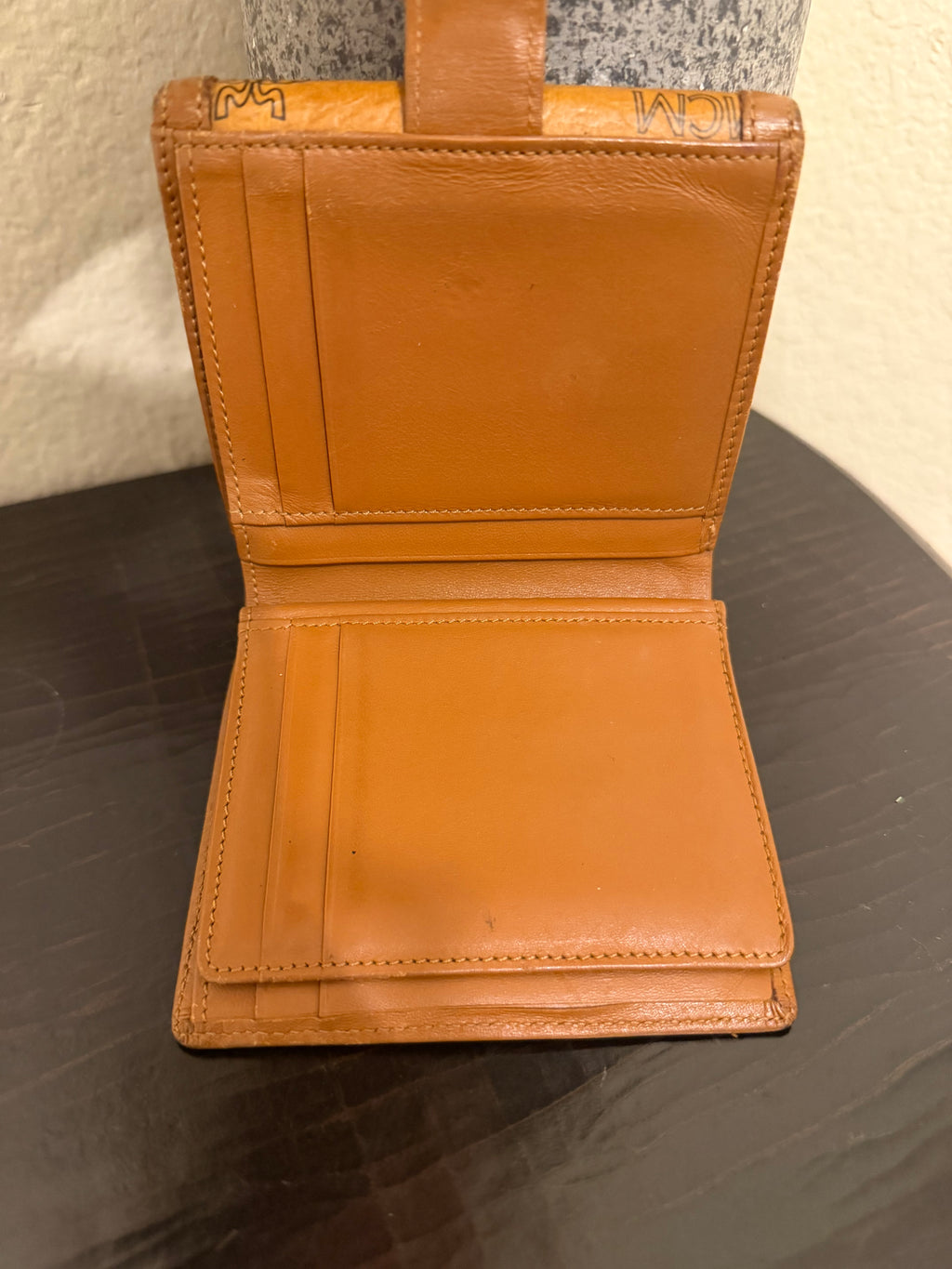 MCM Cognac Wallet