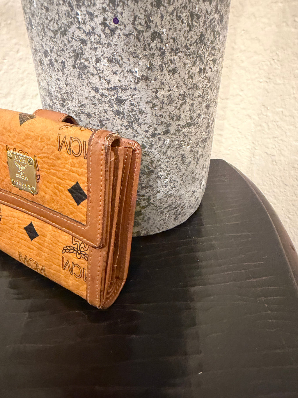 MCM Cognac Wallet