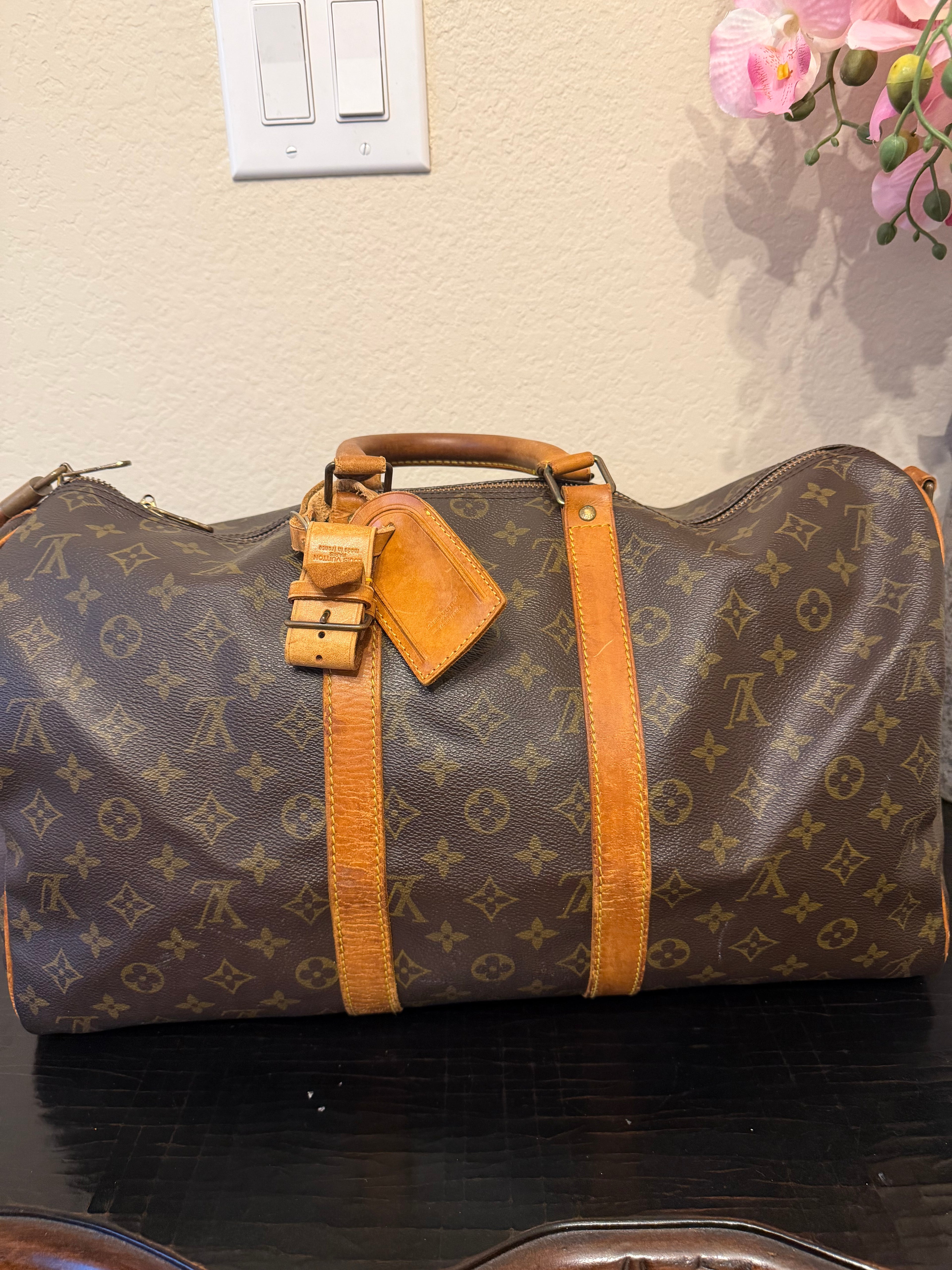 Louis Vuitton Keepall 45 with Strap