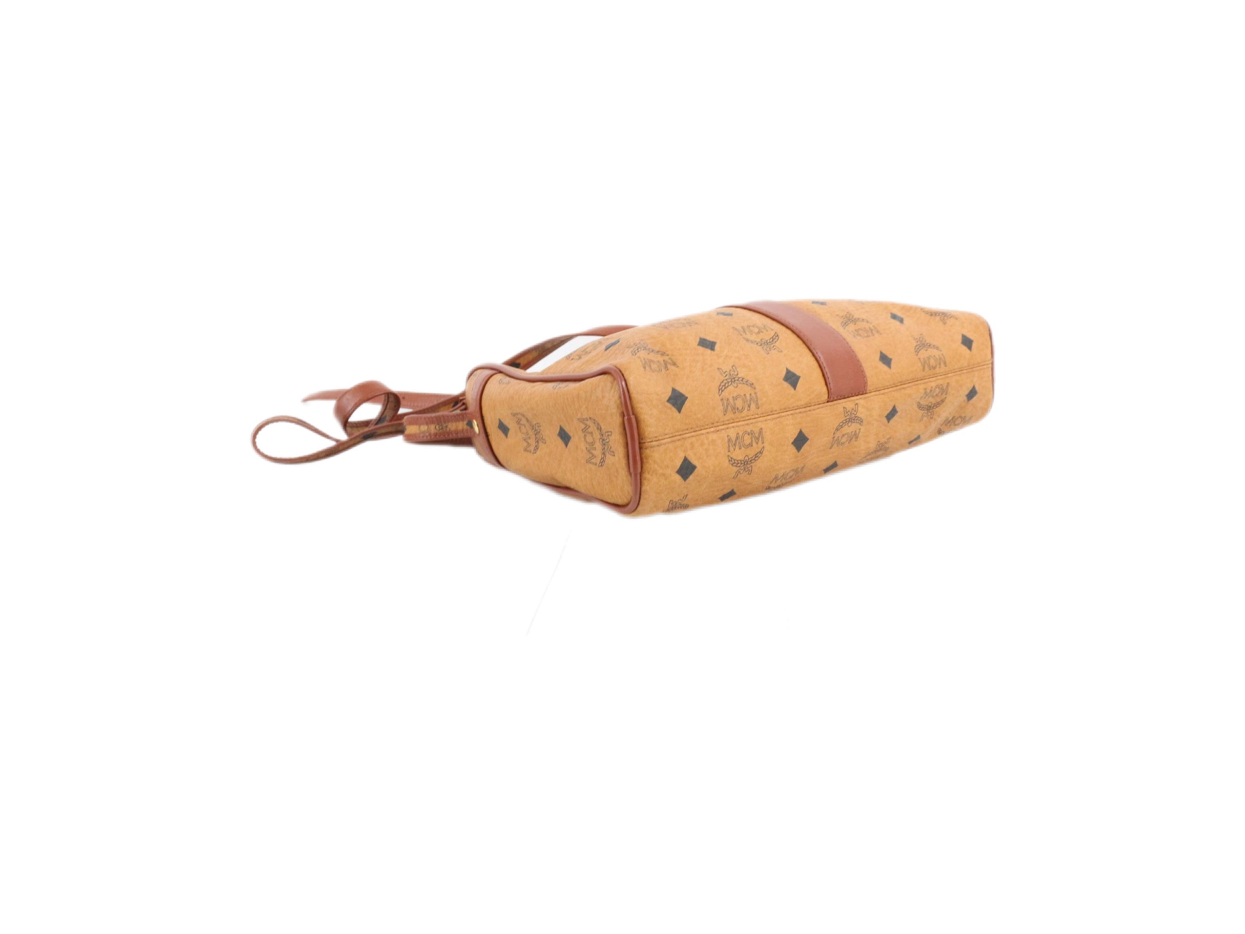 MCM Viestos Cognac Crossbody