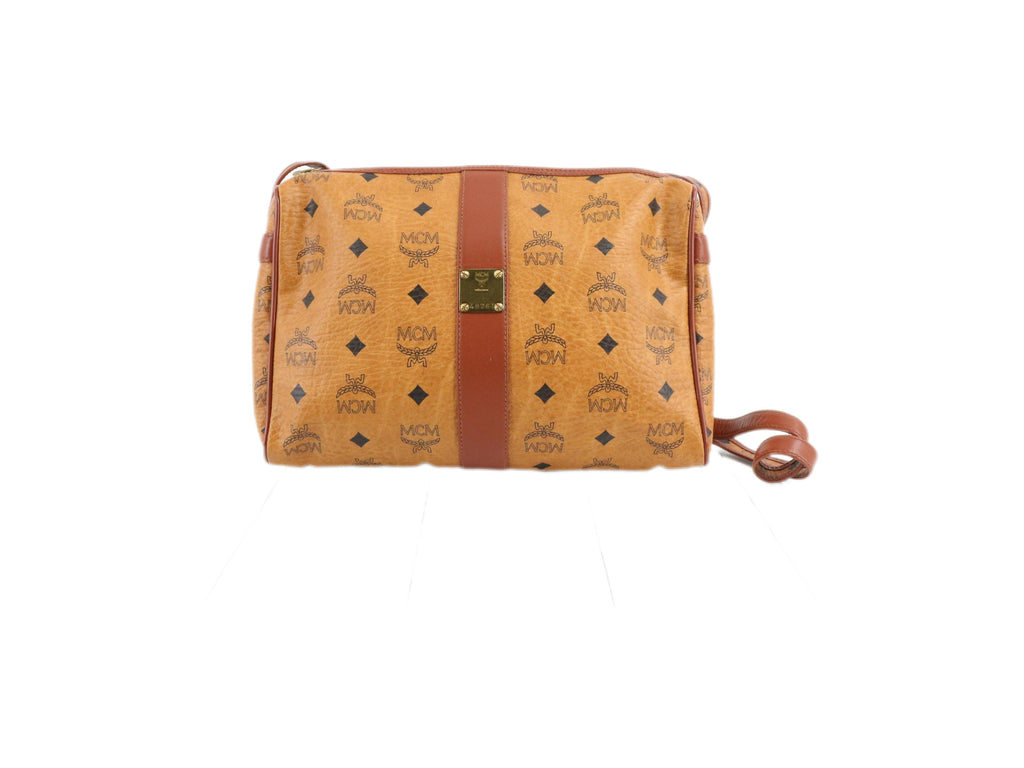 MCM Viestos Cognac Crossbody