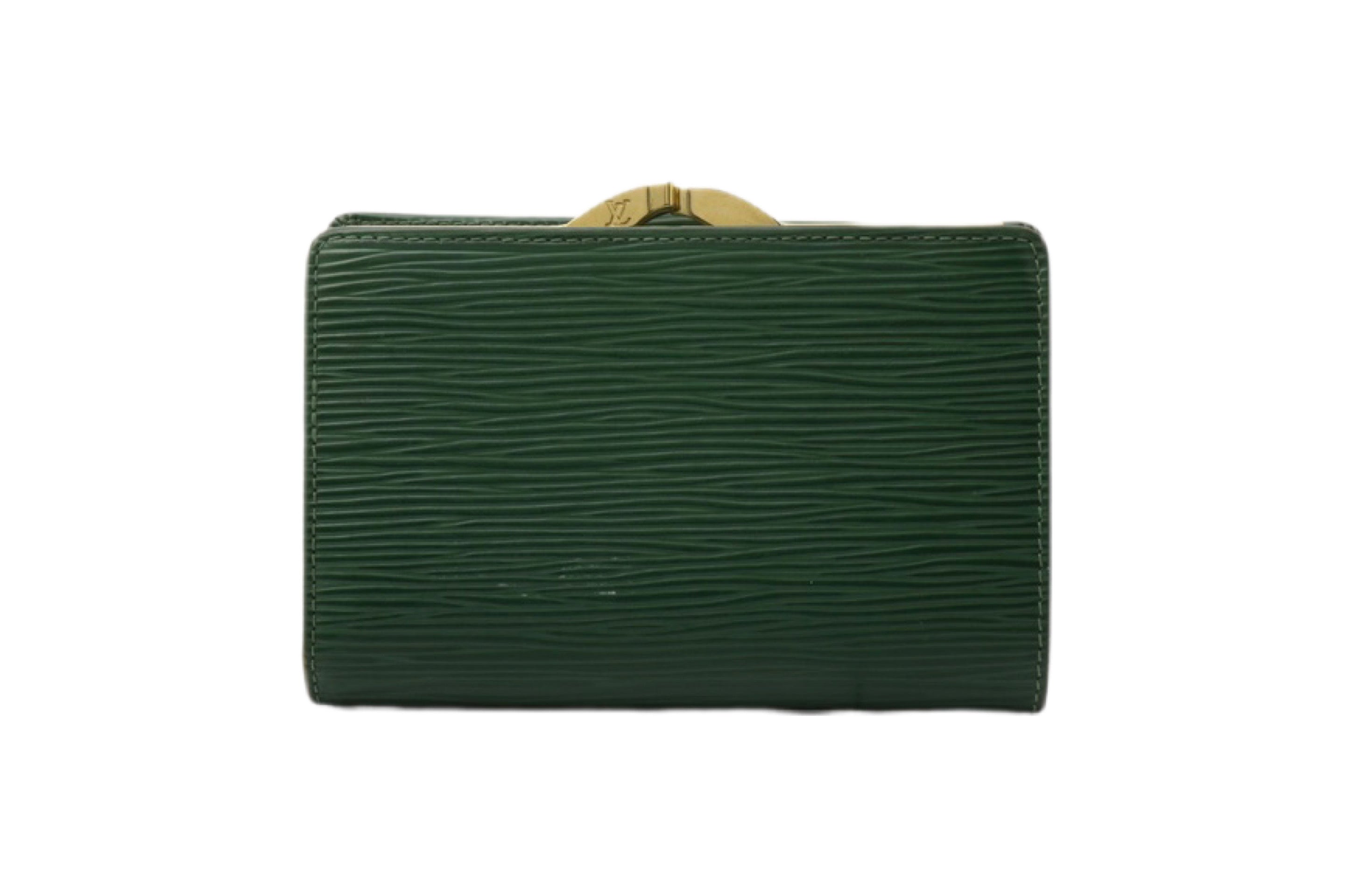 Louis Vuitton Porte Epi Compact Wallet Green 💚