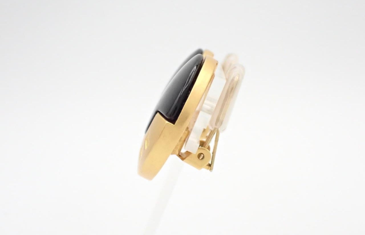 Celine Black & Gold Earrings
