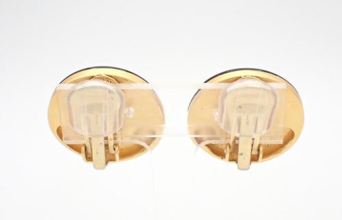 Celine Black & Gold Earrings