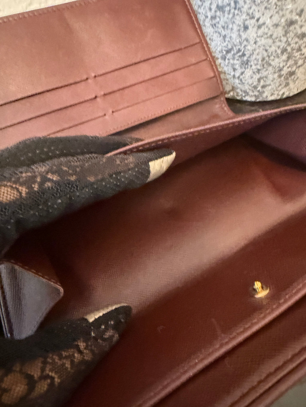 Louis Vuitton Mini Lin Wallet