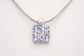 Christian Dior Trotter Necklace Blue