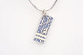 Christian Dior Trotter Necklace Light Blue