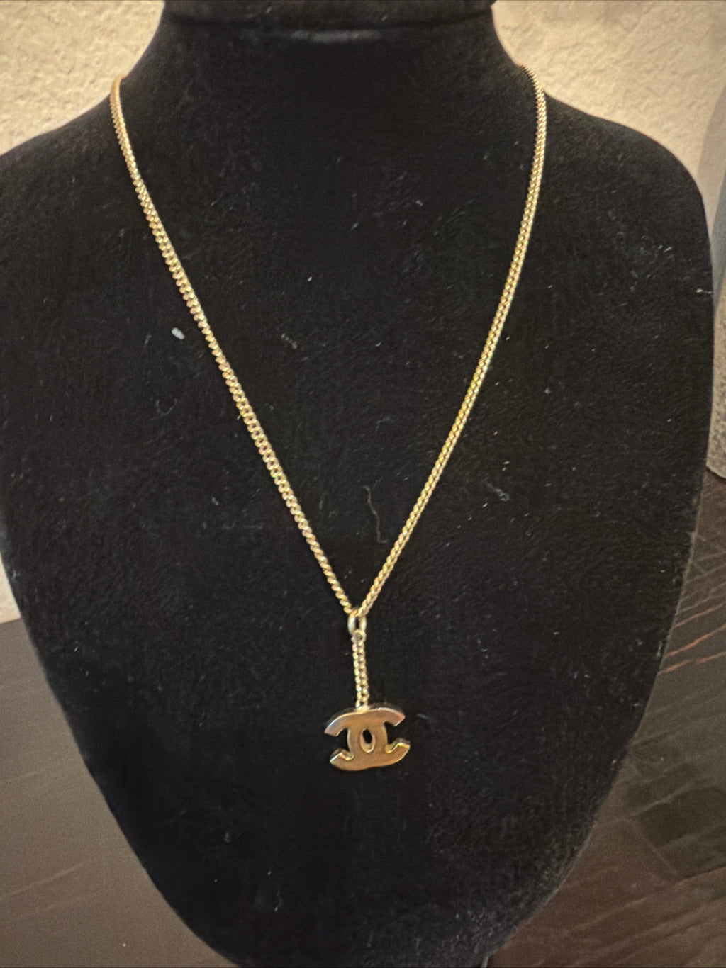 Chanel CC Gold Necklace 22cm
