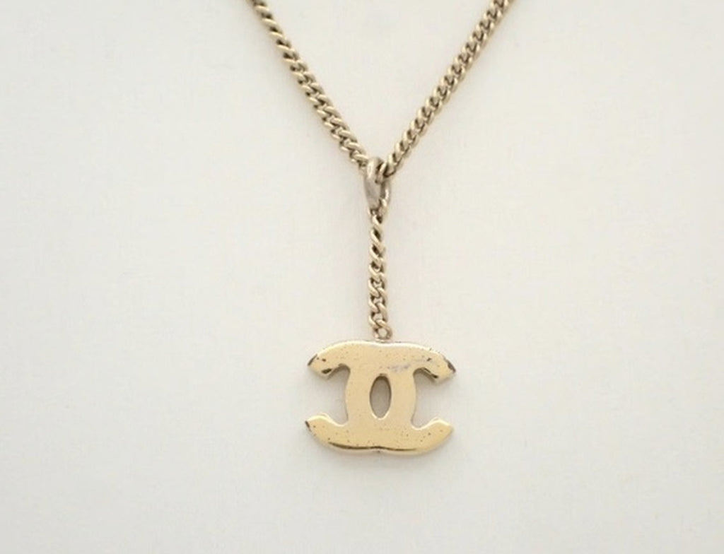 Chanel CC Gold Necklace 22cm