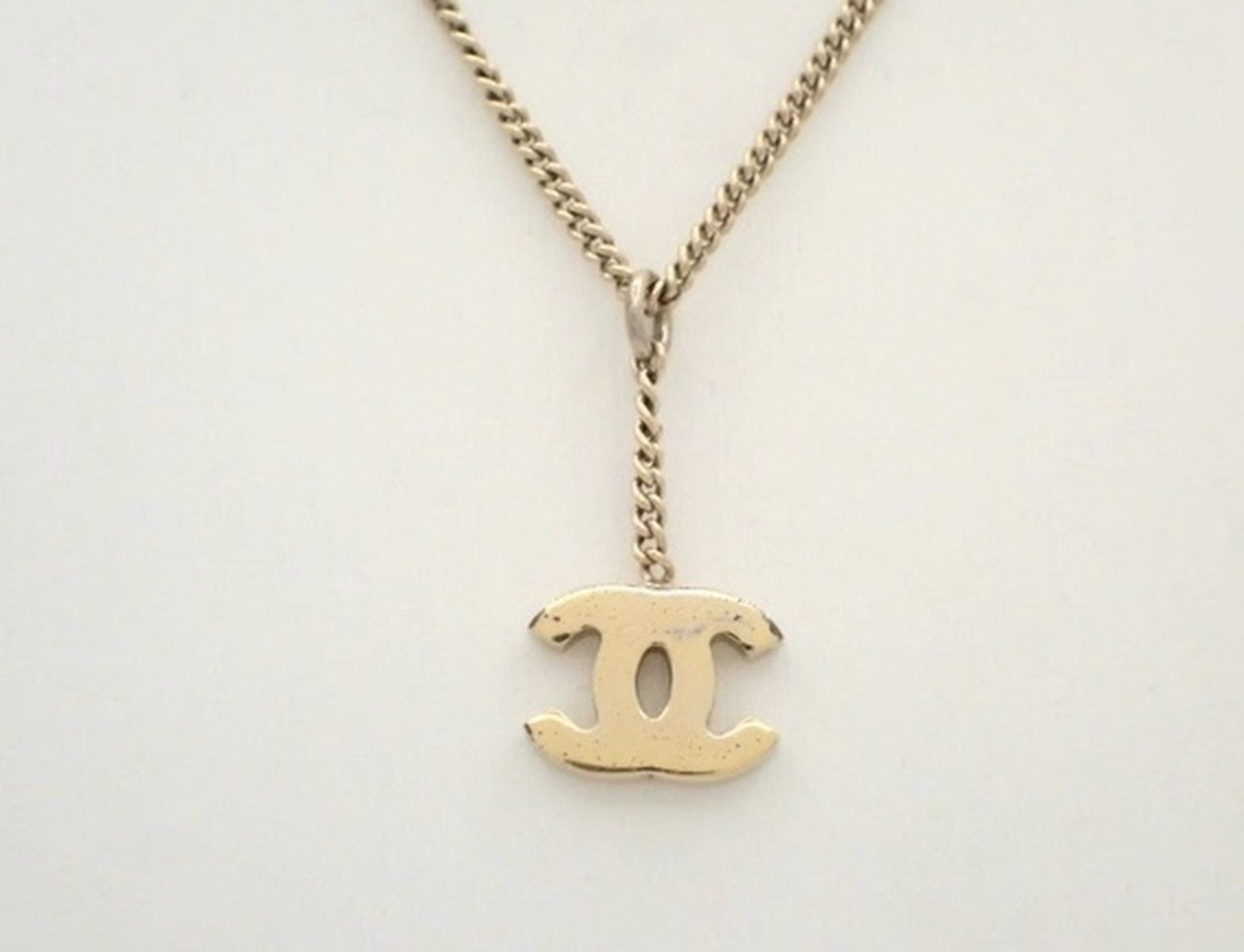 Chanel CC Gold Necklace 22cm