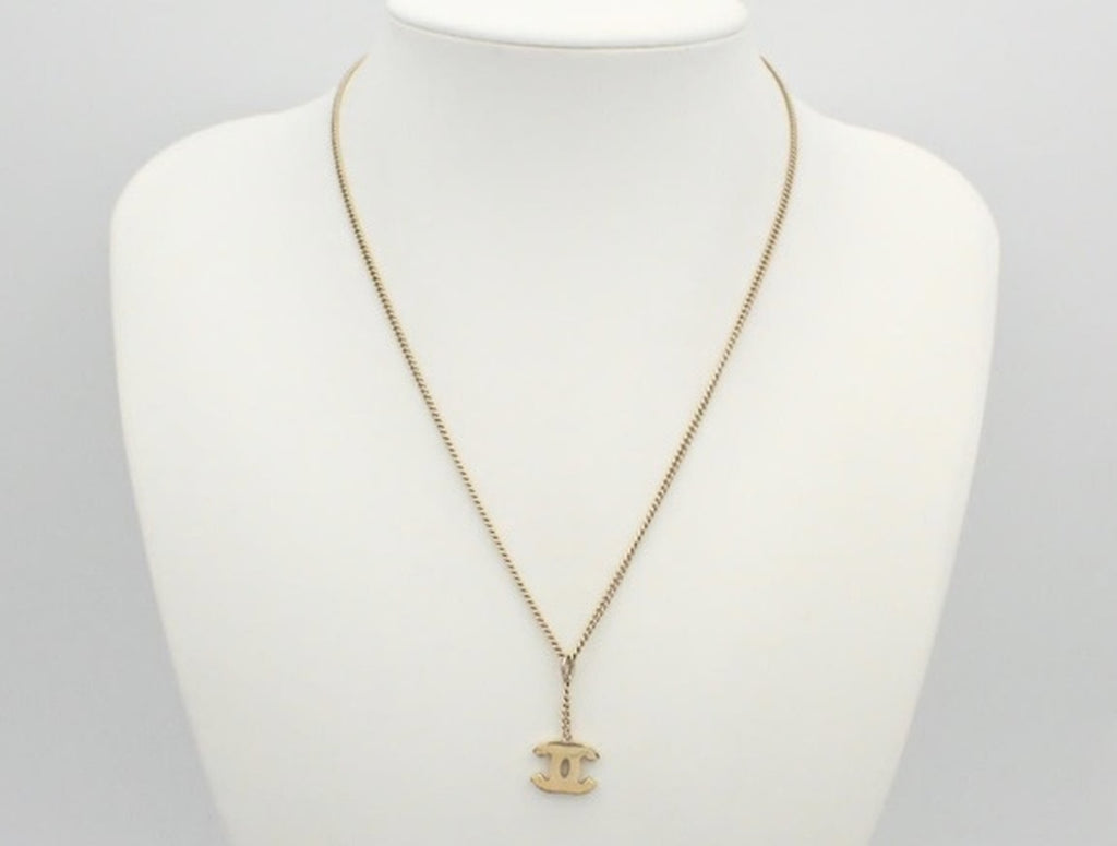 Chanel CC Gold Necklace 22cm