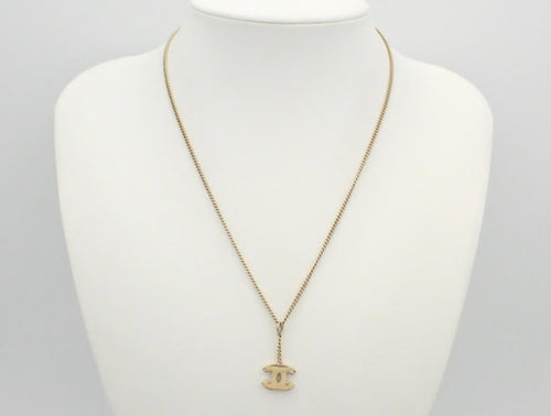 Chanel CC Gold Necklace 22cm