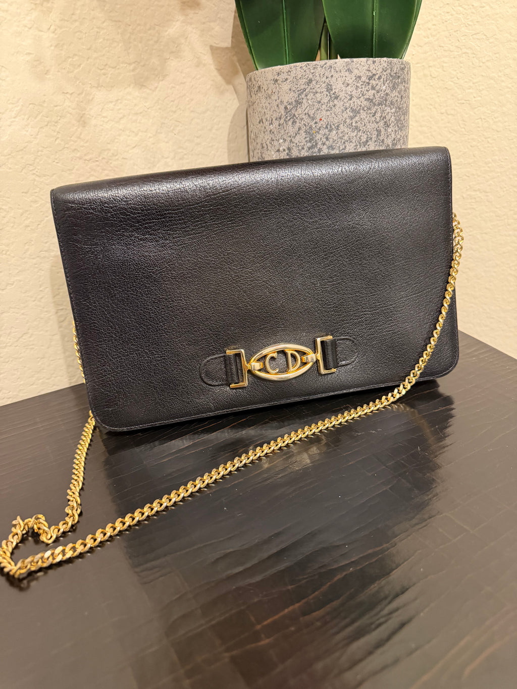 Christian Dior vintage clutch bag