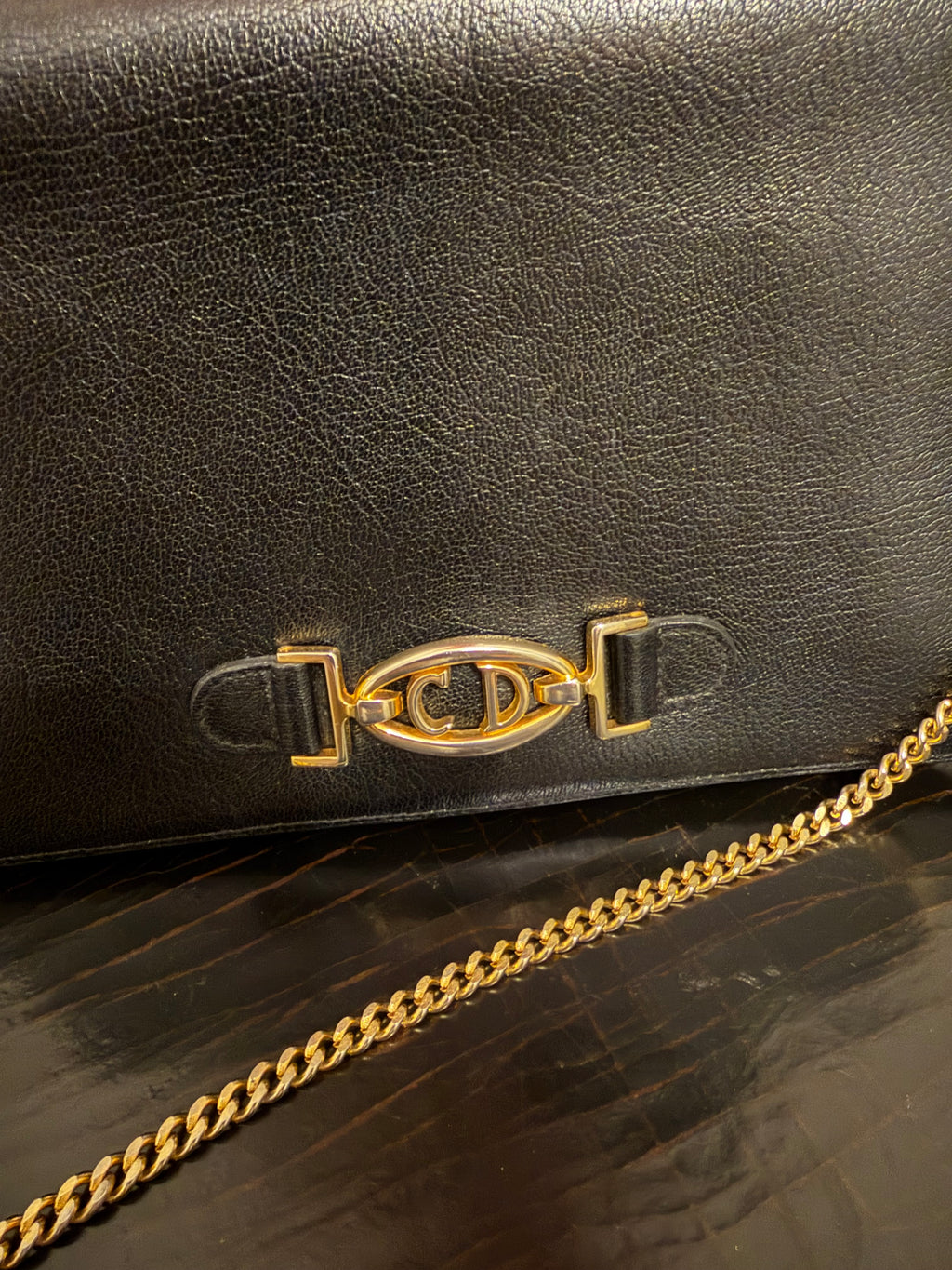 Christian Dior vintage clutch bag