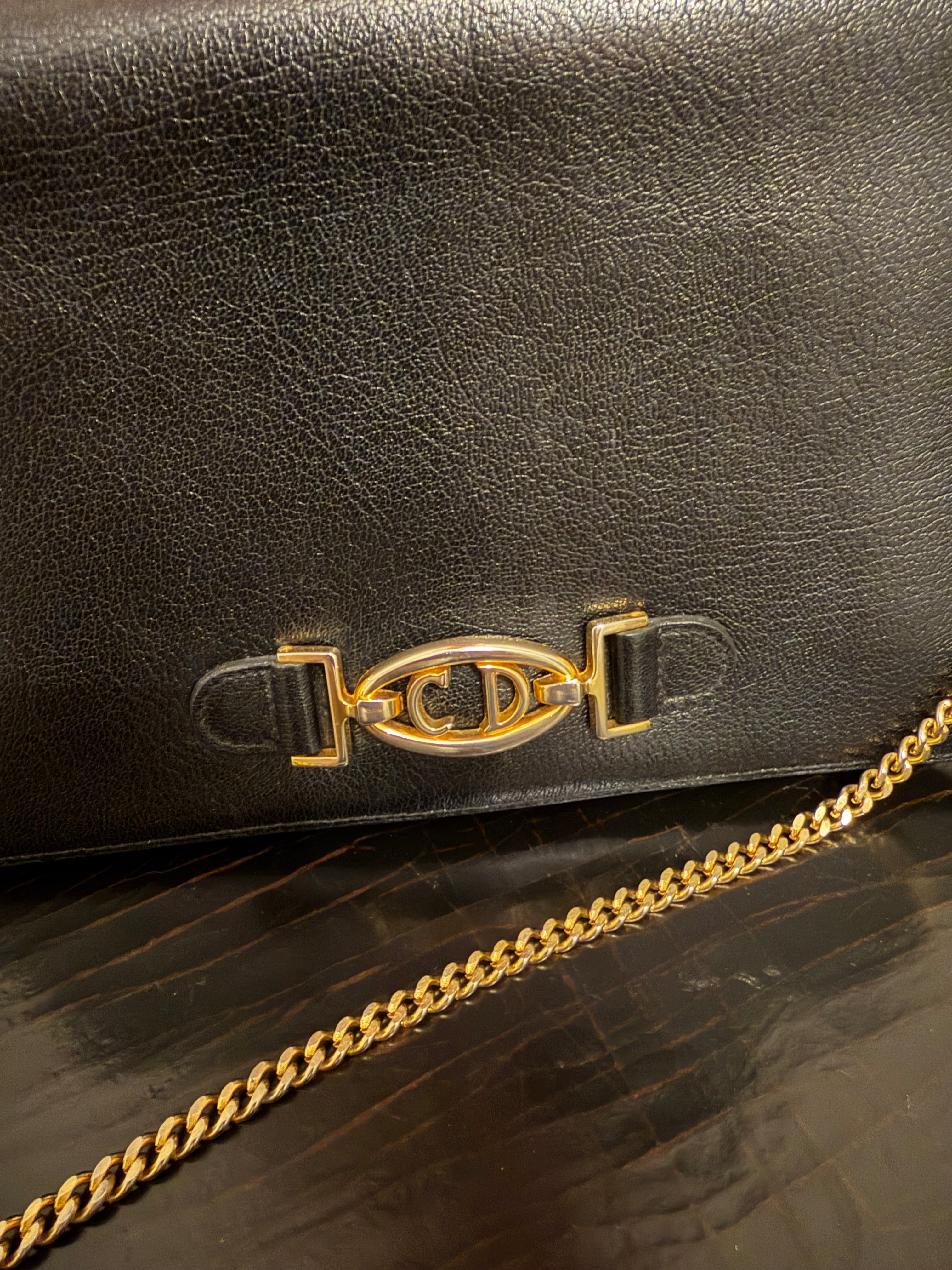 Christian Dior vintage clutch bag