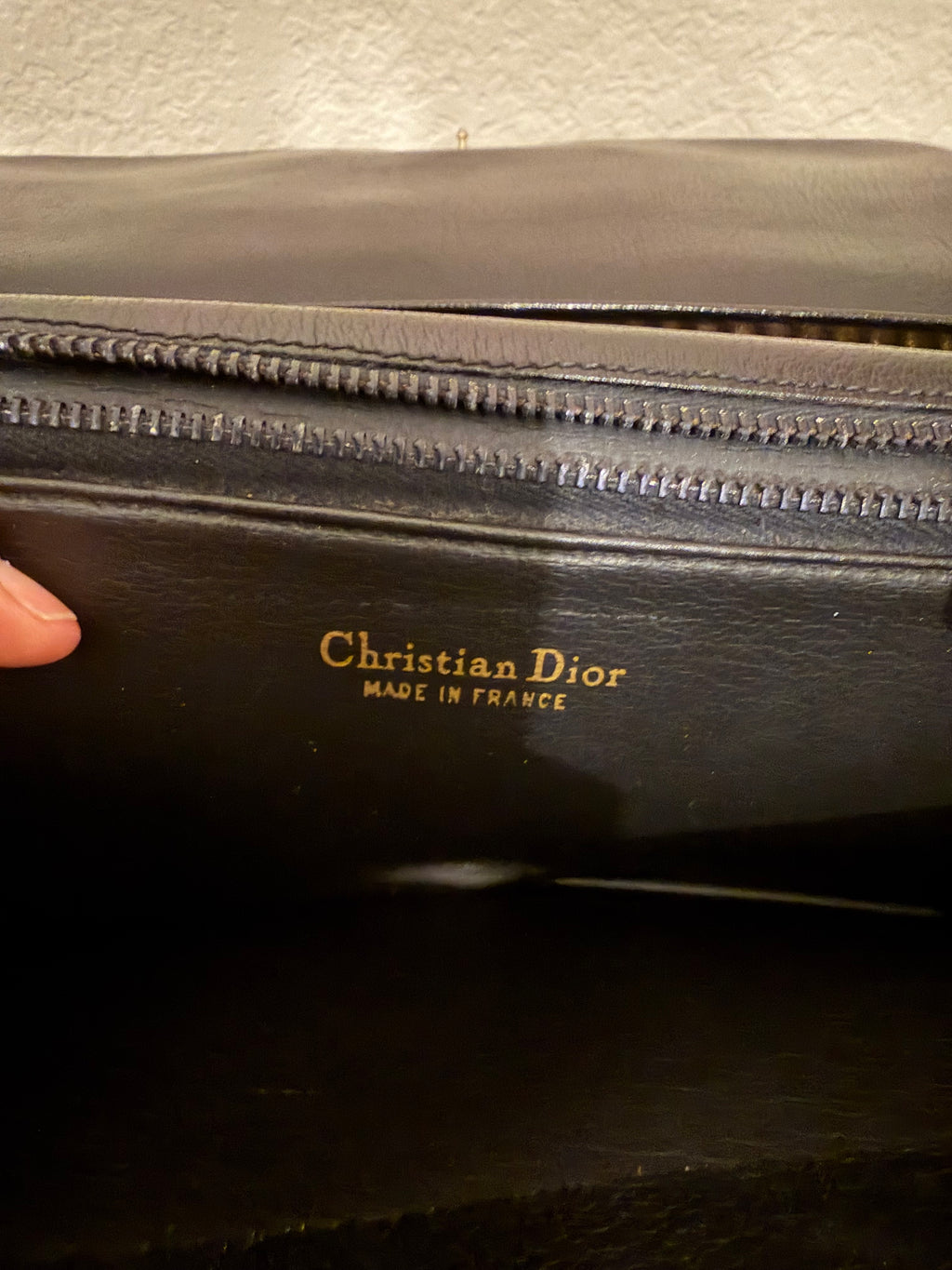 Christian Dior vintage clutch bag