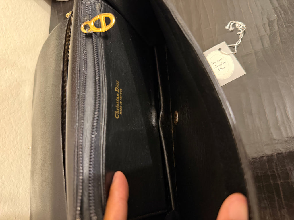 Christian Dior vintage clutch bag